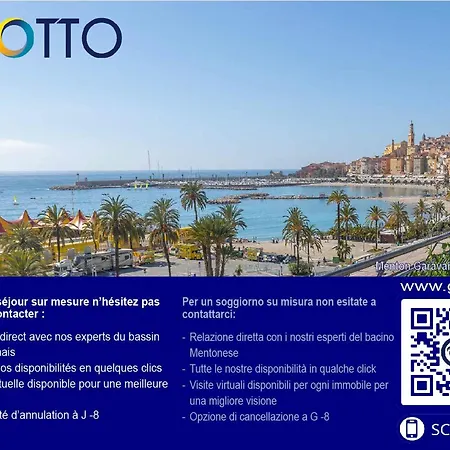 Superbe 2p Centre Avec Terrasse, Clim, Wi-fi - Fr-1-196-152 Menton